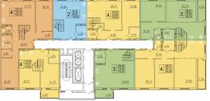 2-к квартира, строящийся дом, 104м2, 26/26 этаж