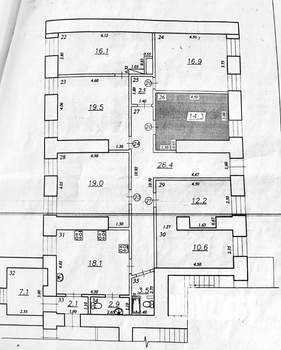 1-к квартира, вторичка, 14м2, 1/2 этаж