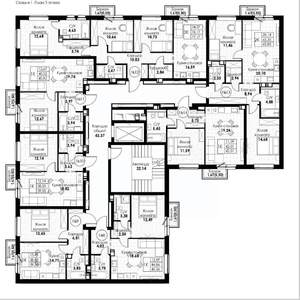3-к квартира, вторичка, 77м2, 3/8 этаж