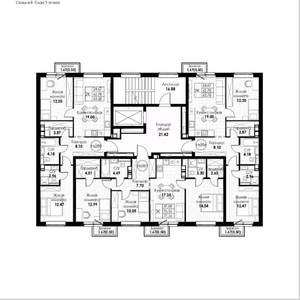 2-к квартира, вторичка, 64м2, 3/8 этаж