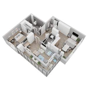 3-к квартира, вторичка, 96м2, 19/22 этаж