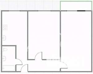 2-к квартира, вторичка, 47м2, 2/5 этаж
