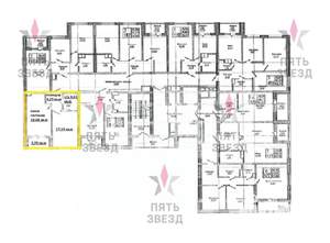 1-к квартира, вторичка, 47м2, 9/24 этаж