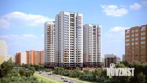 2-к квартира, строящийся дом, 64м2, 9/23 этаж