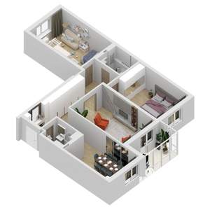 3-к квартира, строящийся дом, 96м2, 5/27 этаж
