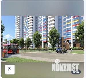 2-к квартира, сданный дом, 65м2, 9/25 этаж
