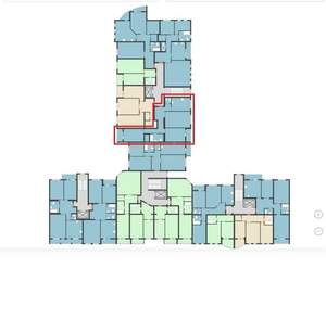 3-к квартира, сданный дом, 99м2, 3/7 этаж