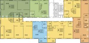 1-к квартира, строящийся дом, 105м2, 26/26 этаж