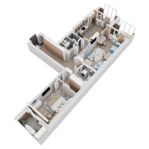 2-к квартира, вторичка, 87м2, 2/8 этаж