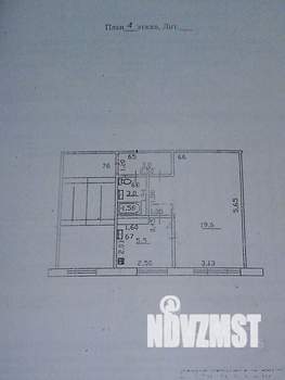 1-к квартира, вторичка, 31м2, 4/5 этаж
