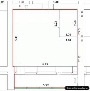 1-к квартира, вторичка, 39м2, 6/14 этаж