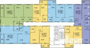 2-к квартира, вторичка, 80м2, 17/27 этаж