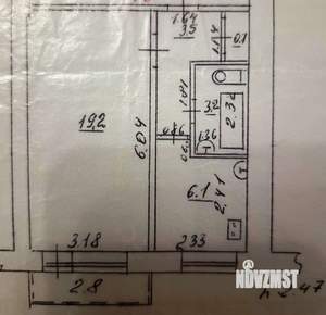 1-к квартира, вторичка, 33м2, 5/9 этаж