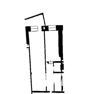 1-к квартира, вторичка, 34м2, 1/12 этаж
