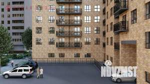 1-к квартира, строящийся дом, 41м2, 12/17 этаж