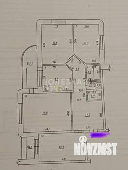4-к квартира, вторичка, 87м2, 14/15 этаж