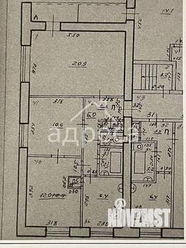 3-к квартира, вторичка, 61м2, 6/9 этаж