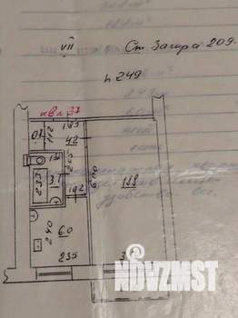 1-к квартира, вторичка, 33м2, 7/9 этаж
