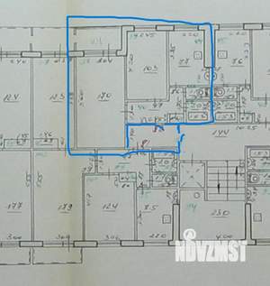 2-к квартира, вторичка, 43м2, 3/9 этаж