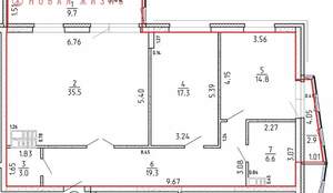3-к квартира, сданный дом, 109м2, 16/16 этаж