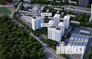 1-к квартира, строящийся дом, 48м2, 17/26 этаж