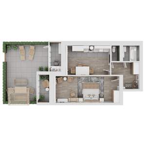 1-к квартира, вторичка, 65м2, 1/8 этаж