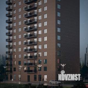 2-к квартира, строящийся дом, 65м2, 17/17 этаж