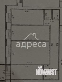 3-к квартира, вторичка, 59м2, 2/5 этаж