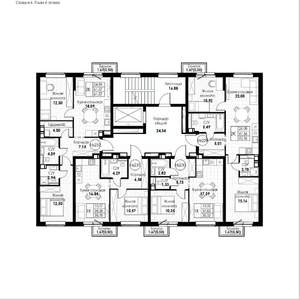 2-к квартира, вторичка, 62м2, 6/8 этаж