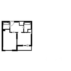 1-к квартира, сданный дом, 45м2, 10/14 этаж