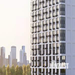 2-к квартира, строящийся дом, 56м2, 18/19 этаж