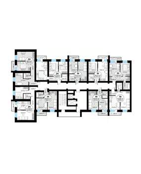 1-к квартира, вторичка, 44м2, 14/18 этаж