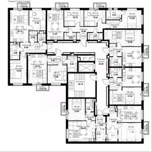 3-к квартира, вторичка, 77м2, 3/8 этаж