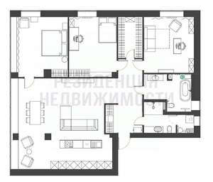 4-к квартира, вторичка, 150м2, 2/4 этаж