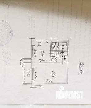 1-к квартира, вторичка, 41м2, 1/9 этаж