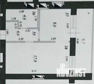 1-к квартира, вторичка, 36м2, 13/16 этаж