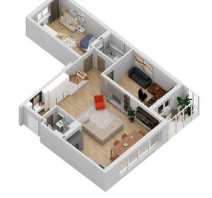 3-к квартира, строящийся дом, 182м2, 26/26 этаж