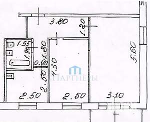 2-к квартира, вторичка, 42м2, 5/5 этаж