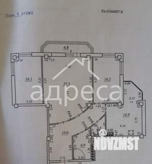 3-к квартира, вторичка, 117м2, 4/16 этаж