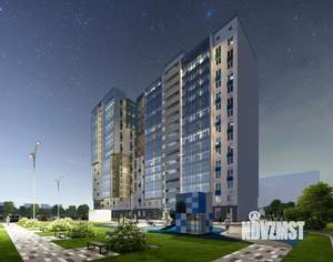 2-к квартира, строящийся дом, 71м2, 11/20 этаж