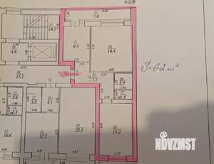 2-к квартира, вторичка, 68м2, 3/9 этаж