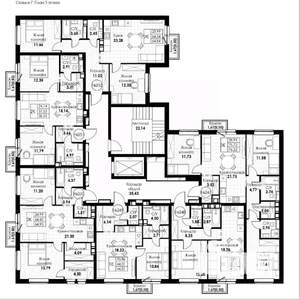 1-к квартира, вторичка, 45м2, 3/8 этаж