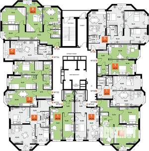 3-к квартира, вторичка, 86м2, 14/23 этаж