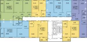 2-к квартира, вторичка, 80м2, 18/26 этаж