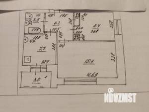 2-к квартира, вторичка, 40м2, 9/9 этаж