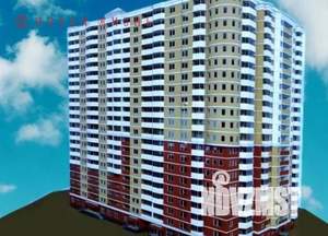 1-к квартира, строящийся дом, 56м2, 14/21 этаж