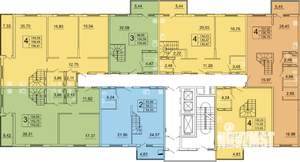 1-к квартира, вторичка, 110м2, 26/27 этаж