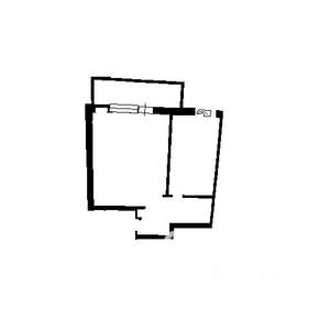 1-к квартира, вторичка, 50м2, 15/17 этаж