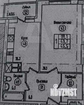 1-к квартира, вторичка, 47м2, 4/32 этаж