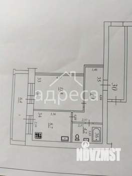 1-к квартира, вторичка, 35м2, 4/12 этаж